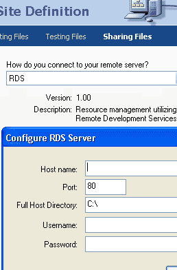 opciones para protocolo RDS